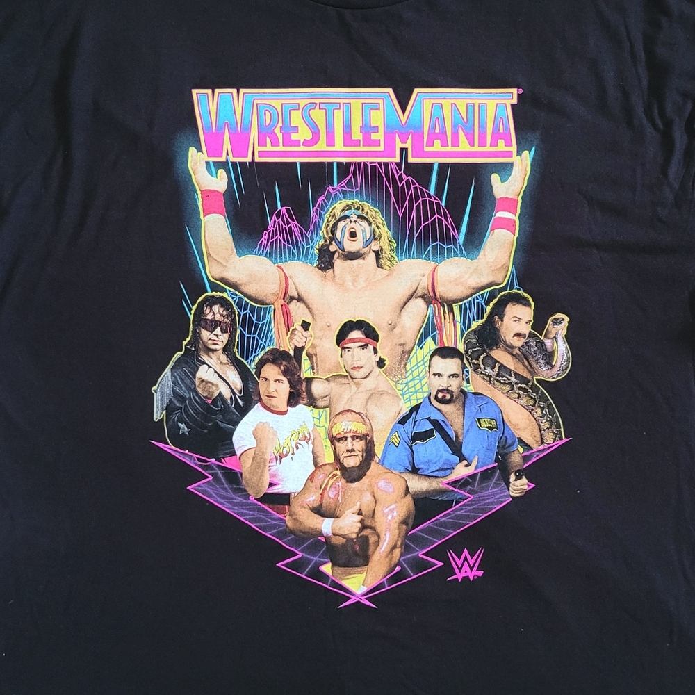 Mad😡 Engine Global🌎 LLC Wrestle🤼 Mania Graphic Tee👕 - NWOT - Picture 3 of 11